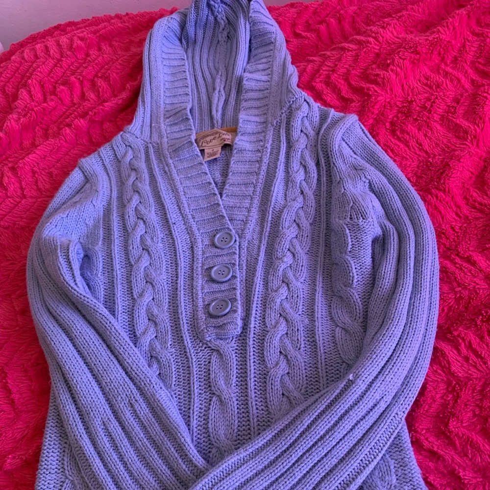 Love Lola blue sweater size S